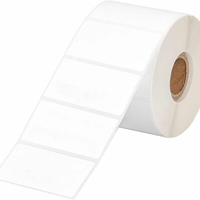 50x25 Direct Thermal, 1up, 1000pcs Labels Roll