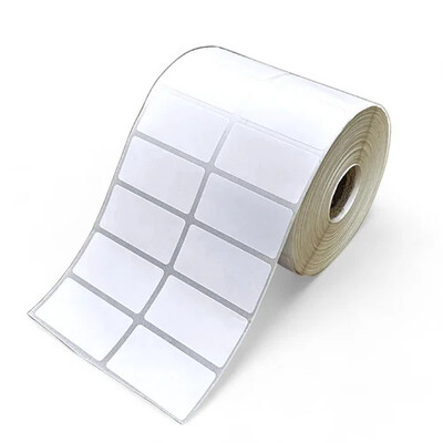 50x25 Thermal Transfer, 2ups, 4000pcs Labels Roll