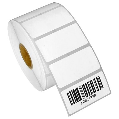 38x25 Direct Thermal, 1up, 1000pcs Labels Roll