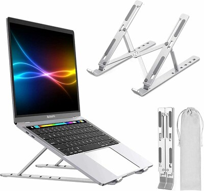 Portable Adjustable Laptop Stand Steel