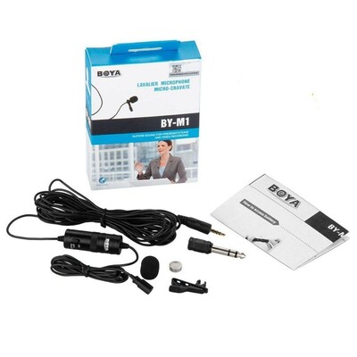 BOYA BY-M1 Lavalier Mic (Wired)