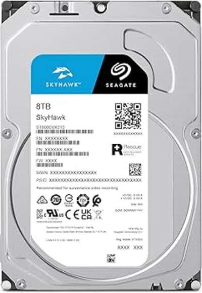 Seagate 8TB Surveillance Hard Disk  
