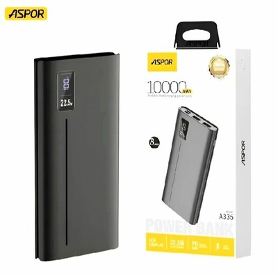 ASPOR A335 10000mAh Power Bank 22.5W