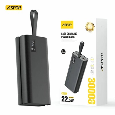 ASPOR A337 30000mAh Power Bank 22.5W